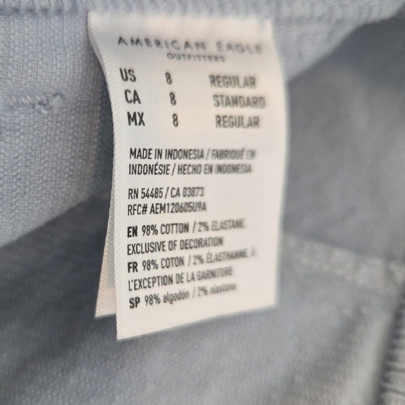 American Eagle Outfitters Purple Ribbed Mini Skirt Resort - Picture 3 of 9